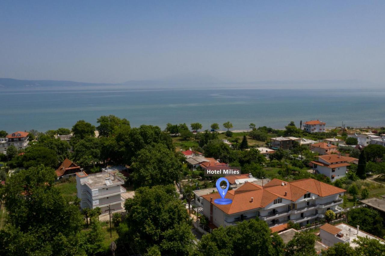Milies Apartments Stavros  Zewnętrze zdjęcie